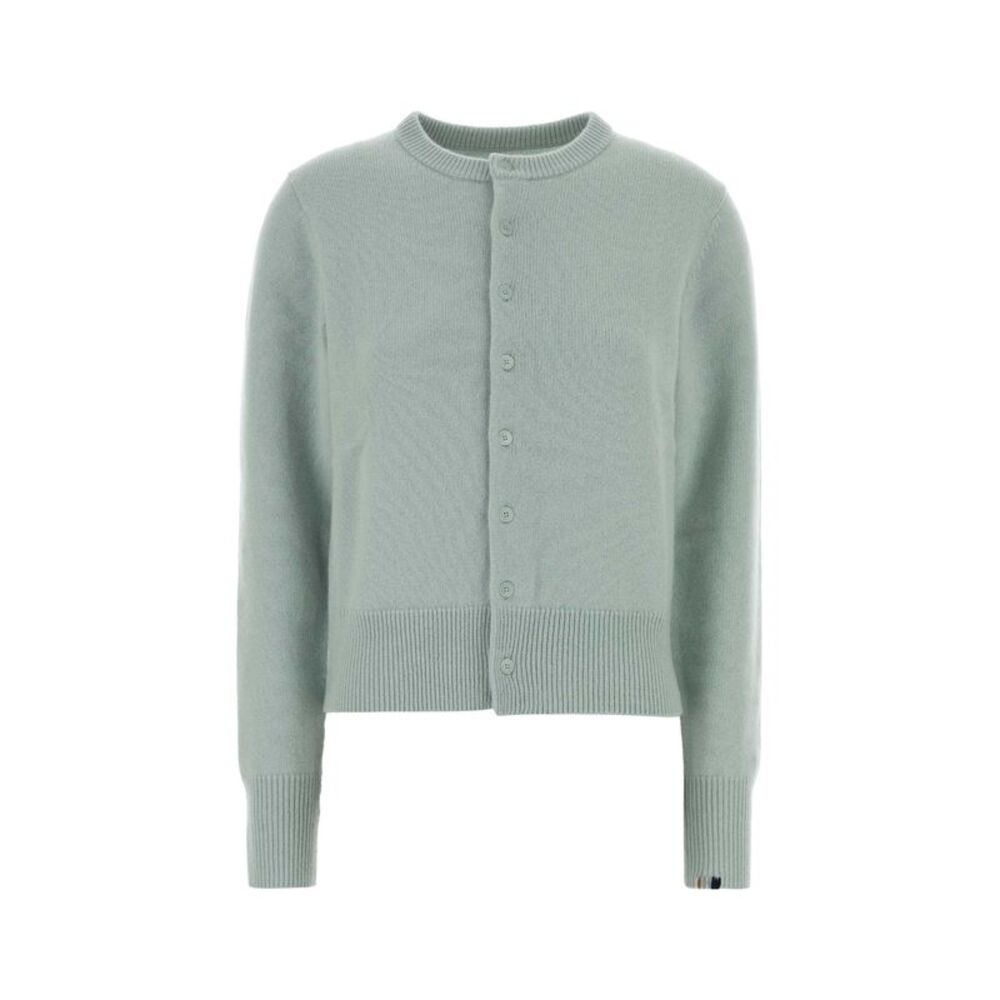 Extreme Cashmere Women Pastel Light Blue Cashmere Nâ°435 Cardigan